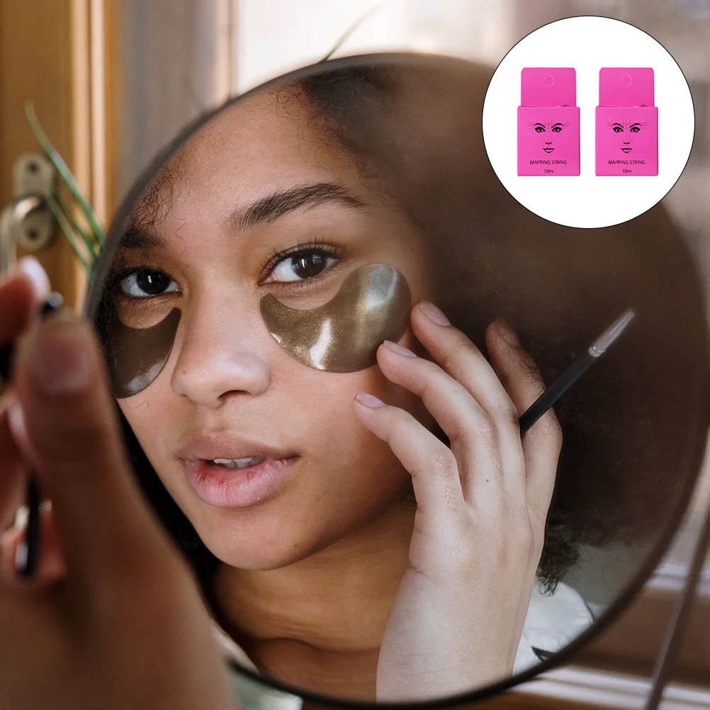 أداة مكياج مسطرة الحواجب الموثوقة للرسم والشم الدقيق، سهلة الاستخدام والحمل، مسطرة حواجب بتصميم جميل #3