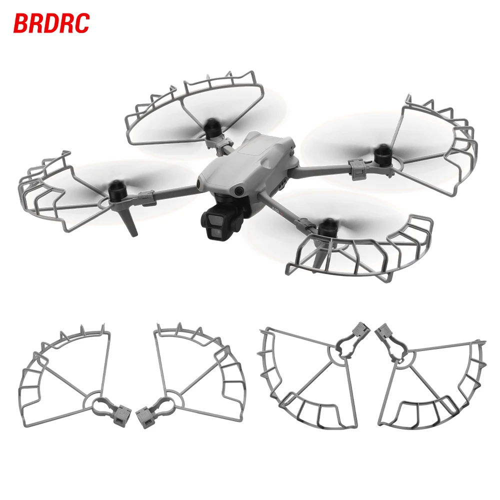 Propeller Guard for DJI Air 3S Drone Accessories Propeller Protector Wing Fan Protective Cover Blade Protection Rings for Air 3