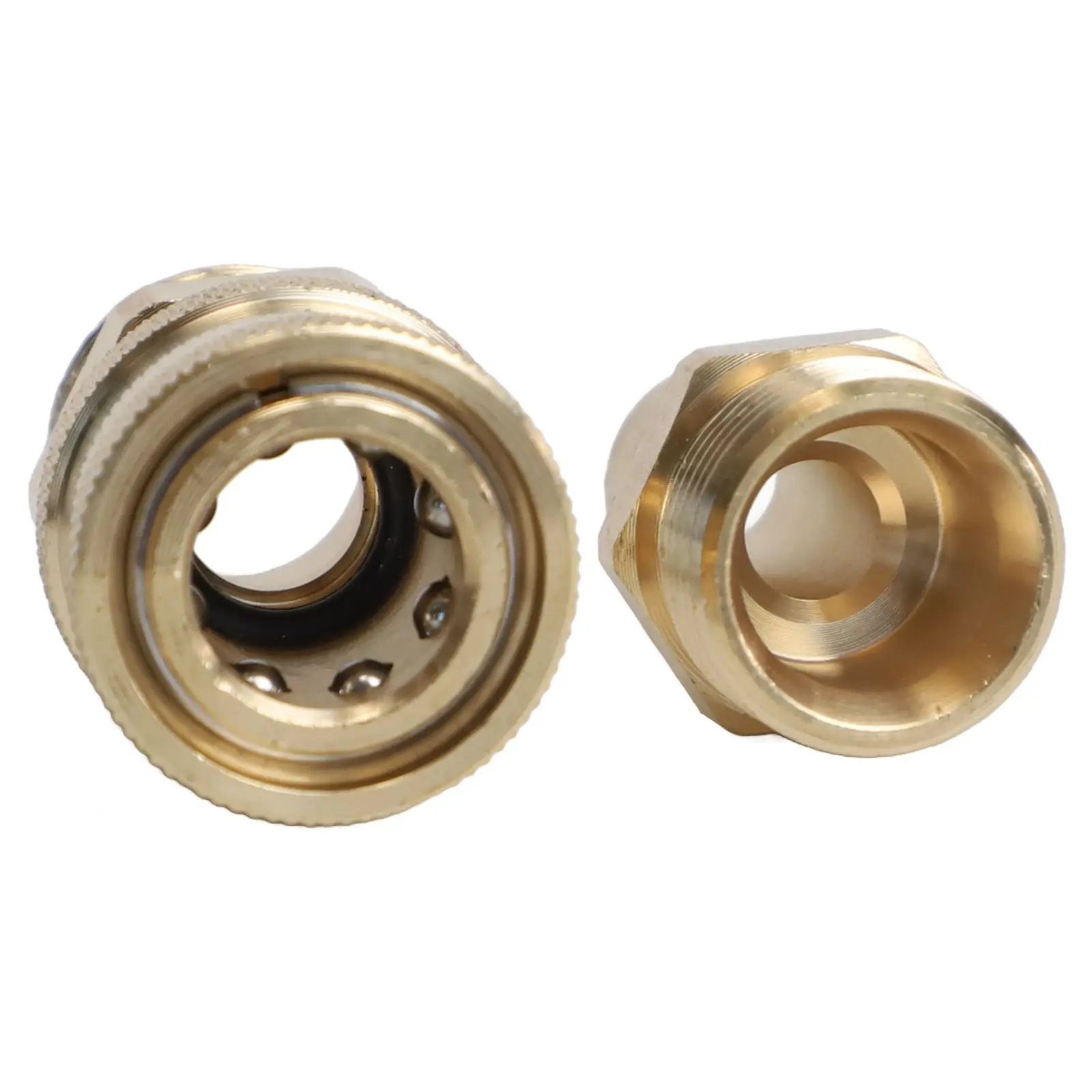 1 Pair Pressure Washer Quick Connector Fitting Quick Release Quick-connect Joint Quick-plug Water Pipe Adapter