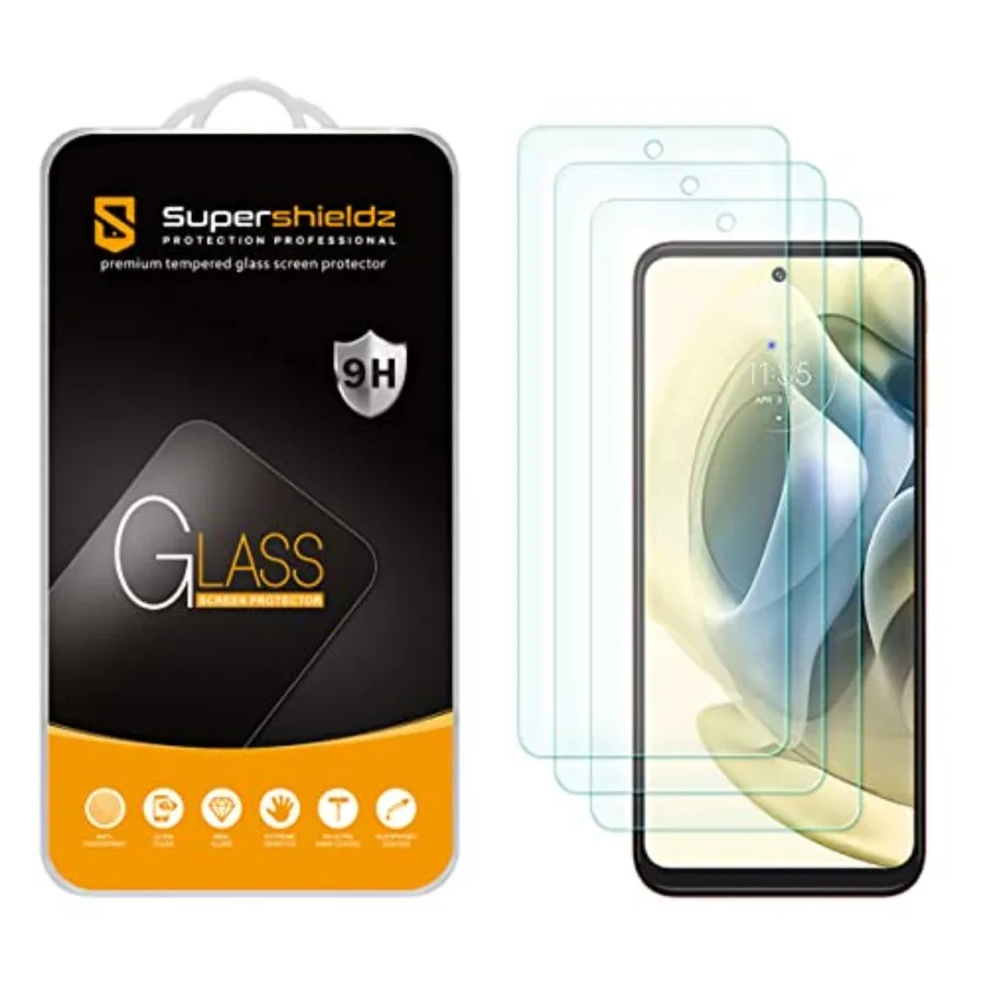

3 Pack Designed for Motorola Moto G Stylus (2022)/ Moto G Stylus 5G (2022) [Not Fit for 2023/2021/2020 Version] Tempered Glass