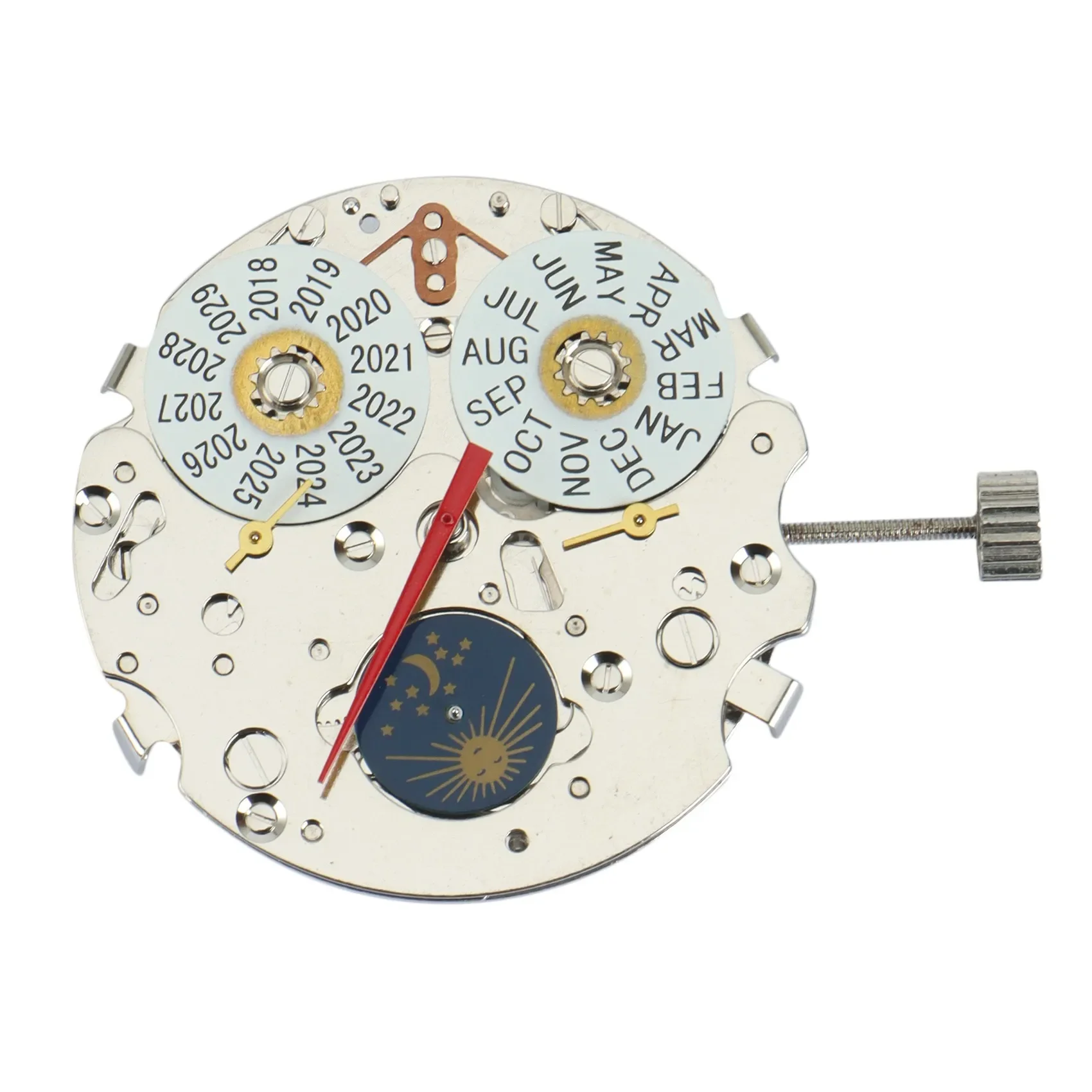 

Top Pick! Moon Phase Day-Date Seagull ST1655 Automatic Mechanical Watch Movement