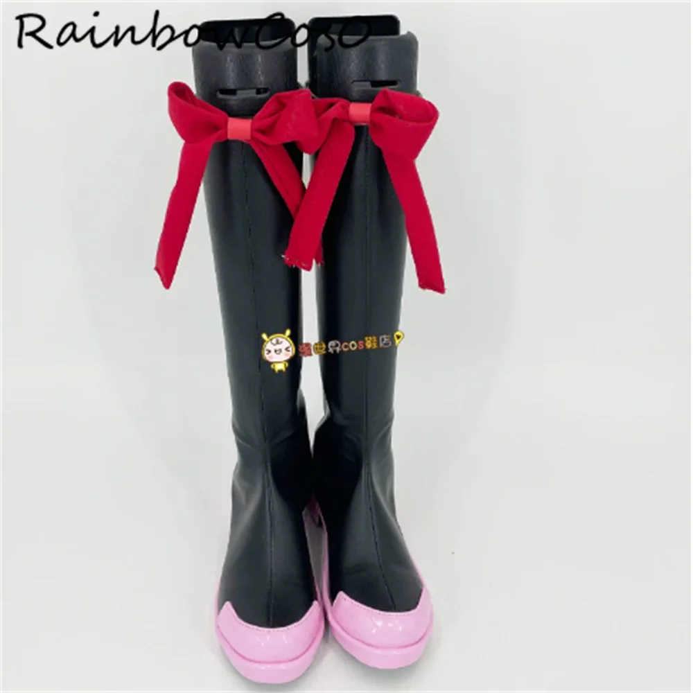 Chelsea Akame ga Uccidi! Scarpe Cosplay Stivali Gioco Anime Party Halloween RainbowCos0 W4776