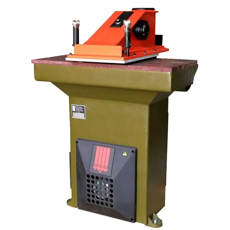 Used/second /rebuild VS922 20T  Leather Die Cutting Machine Hydraulic Swing Arm Clicker Press Shoe for Leather Rubber EVA PVC