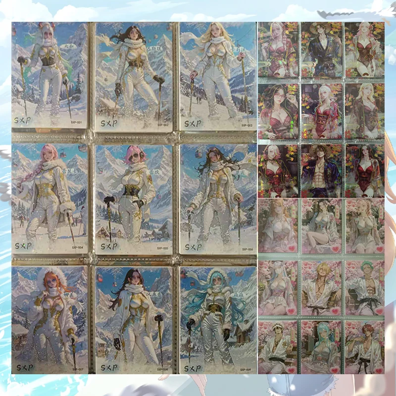 

Коллекционные карточки Anime One Piece SXP MR GR BR OR с Боа Хэнкок, Ямато, Нами, подарки на Рождество и день рождения, детские игрушки