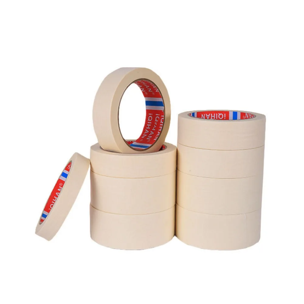 50M Automobile Handwritten Protect The Wall Painting White Paper Drawing Single Side Adhesive No Trace Masking Washi Tape