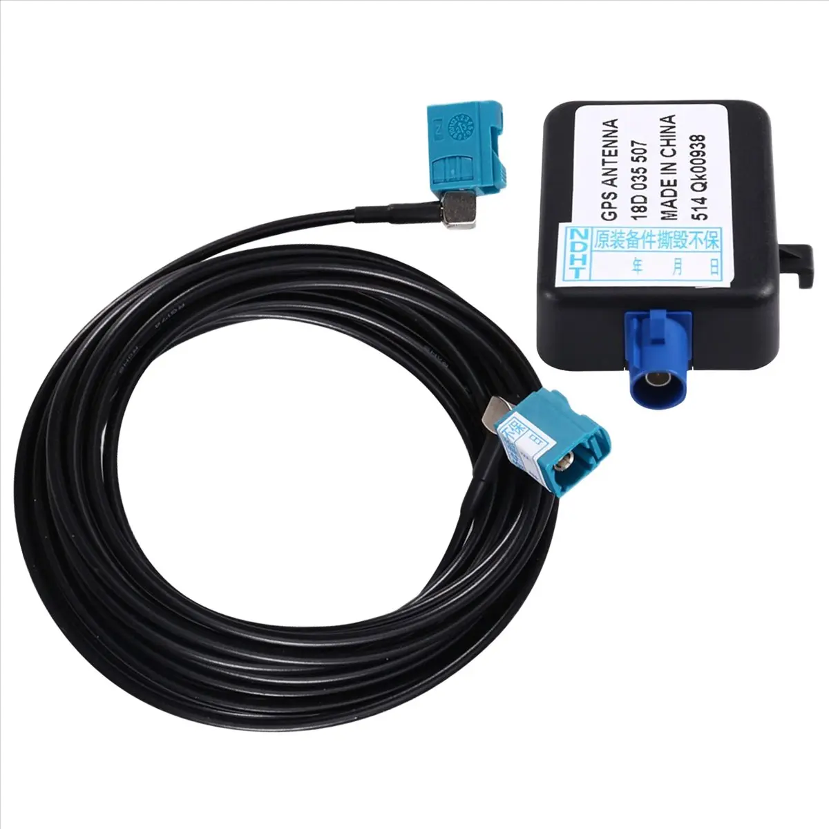 Super Sale 18D035507 GPS Antenna Module Cable Harness RNS510 New SAT NAV GPS Antenna for VW Tiguan PASSAT B7 18D 035 507