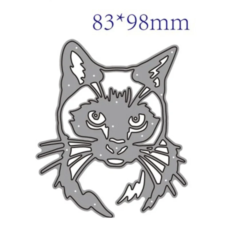 Animal Cat Metal Cutting Dies Stencils DIY Scrapbooking Album Paper Craft