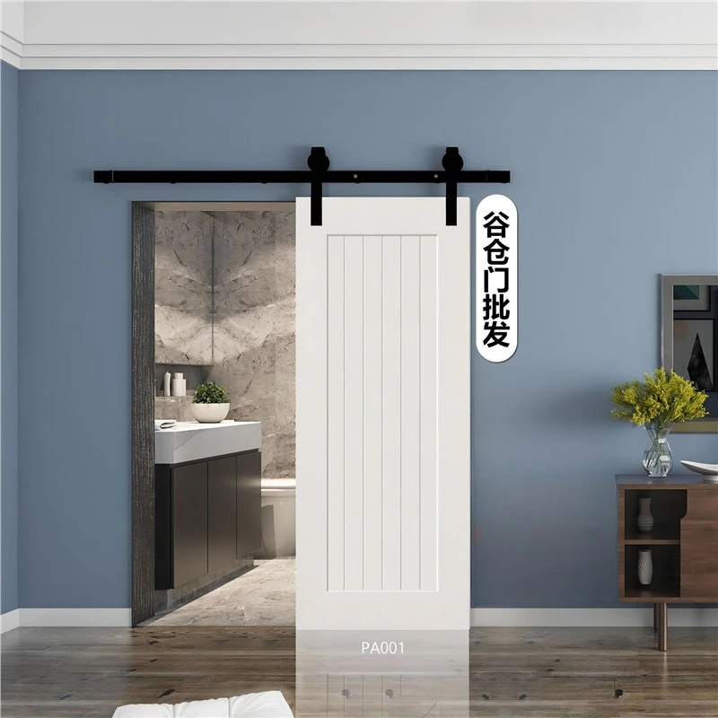 

Lacquer door, hanging, moving barn rail composite indoor ghost no sliding solid wood