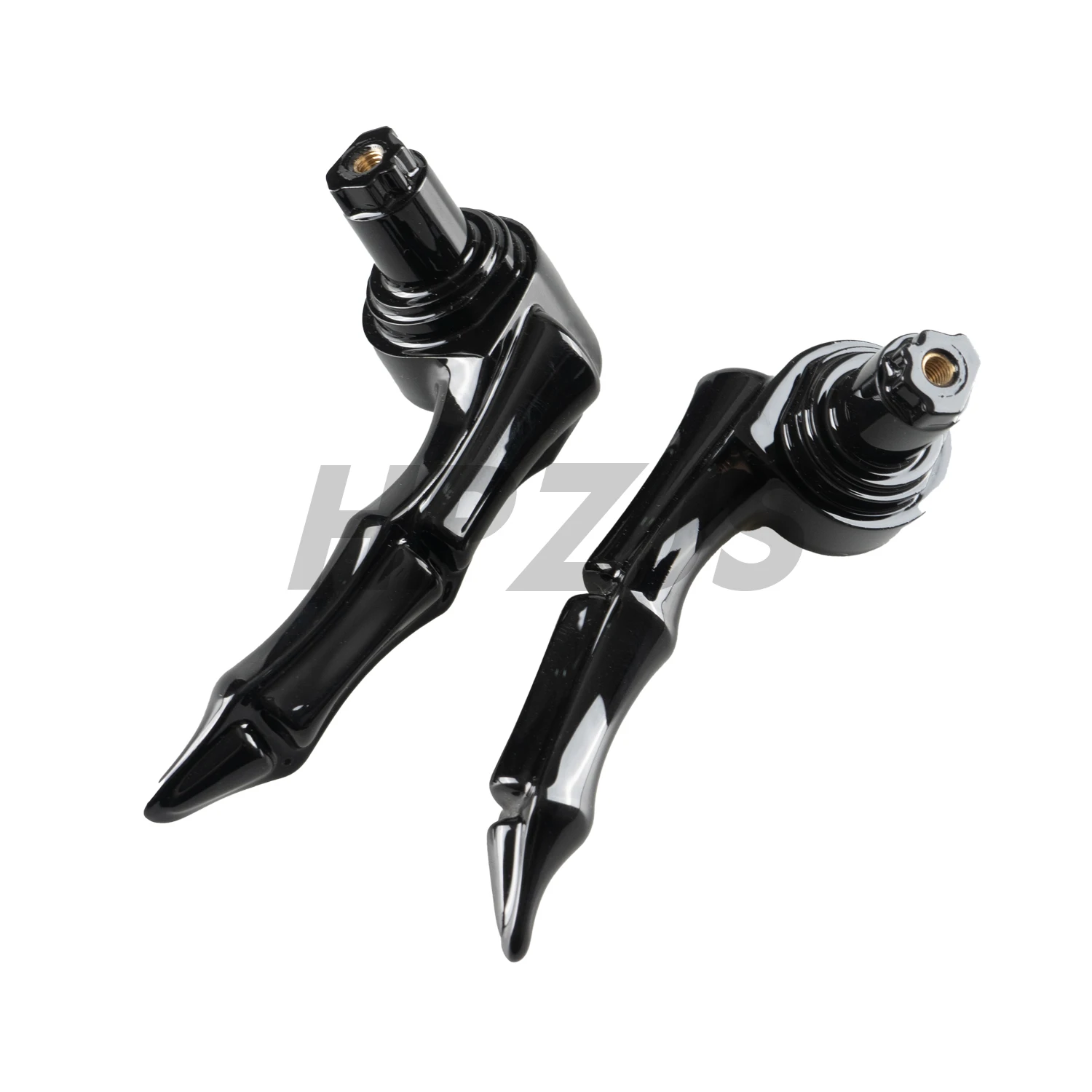 

For Harley Motorcycle Touring Road King Street Glide FLHR FLTRXS 2014-2023 Gloss Black Saddlebag Lid Lifters Latch Handle Lever