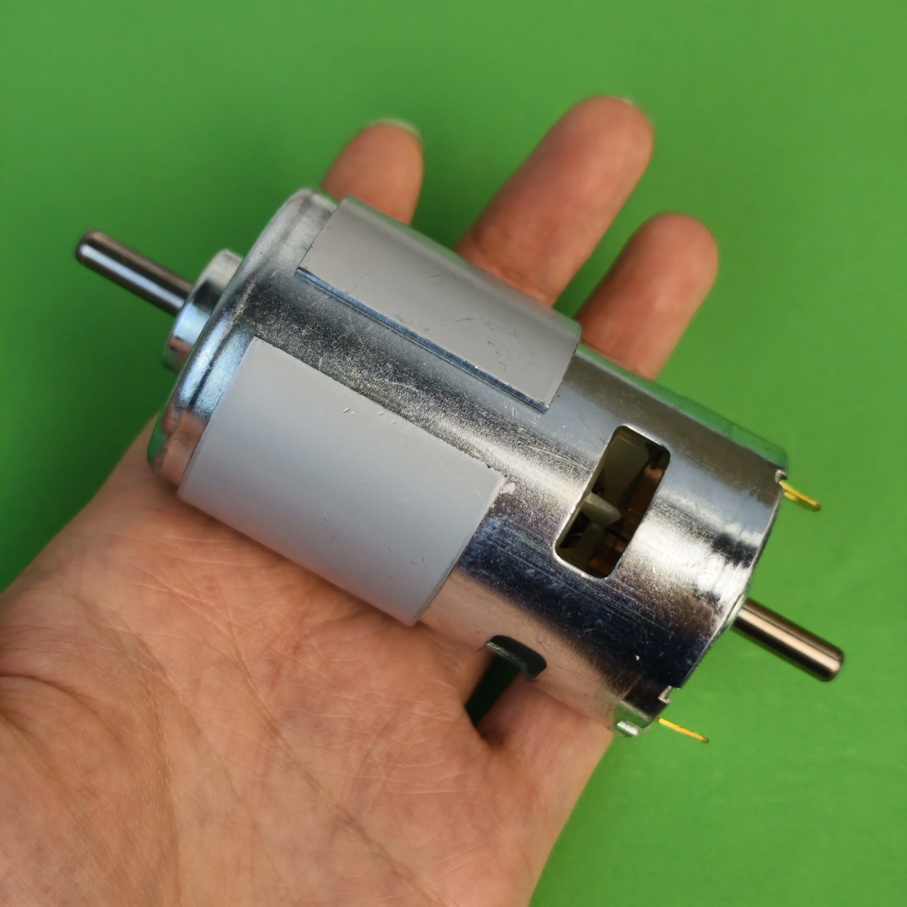 

Высокоскоростной двигатель RS-795 Mini с двойным шарикоподшипником, 12В/14.4В/24В, с большим крутящим моментом, двойным валом, для охлаждающего вентилятора