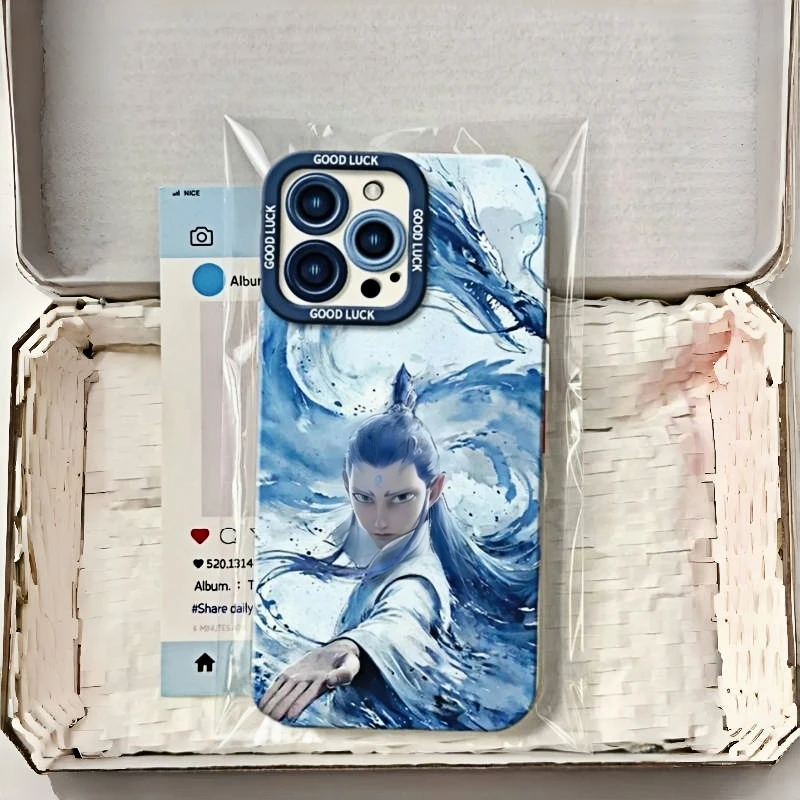 Hot Selling 2025 Nezha2 Movie Series Animation Peripheral Popular Full Range Silicone Cases For Iphone Birthday Fashion Gifts