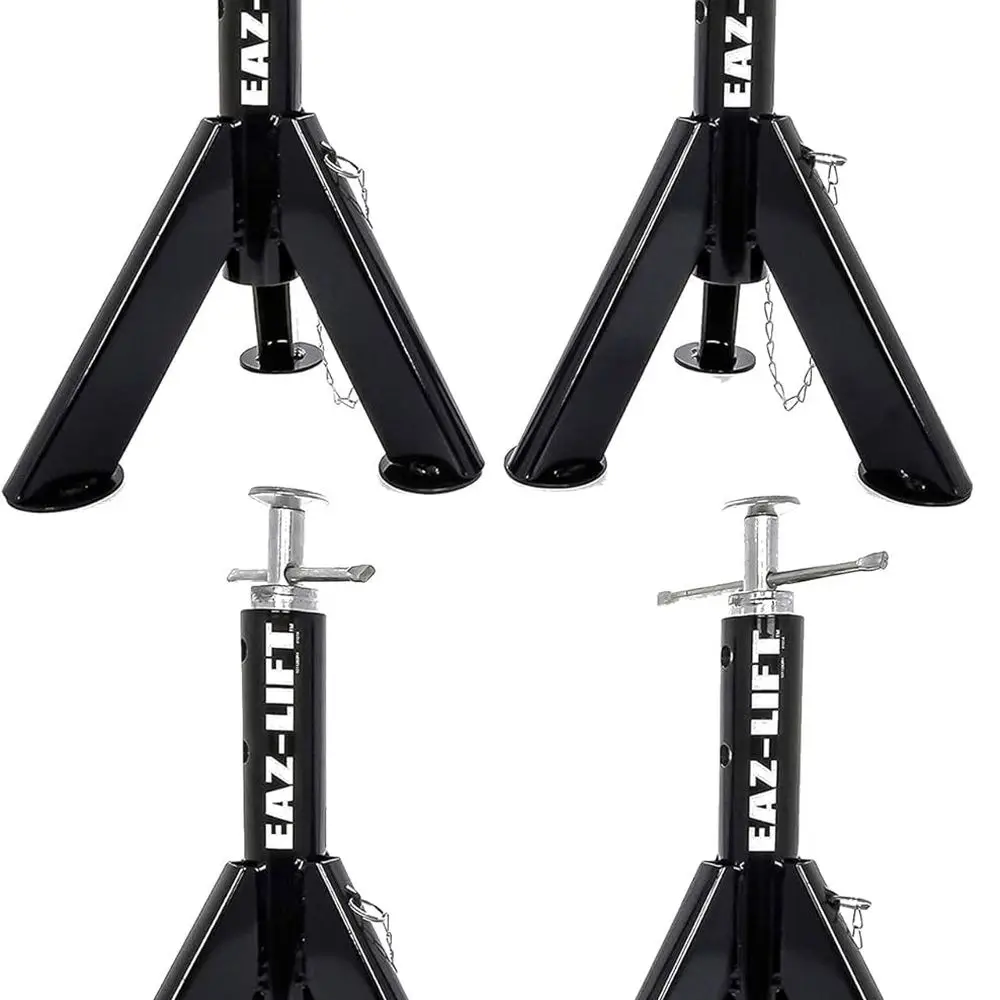 

Подъемная регулируемая телескопическая подставка-стабилизатор для автофургонов, пара аксессуаров из стали с порошковым покрытием, от 16 до 30 дюймов, емкость 6000 фунтов