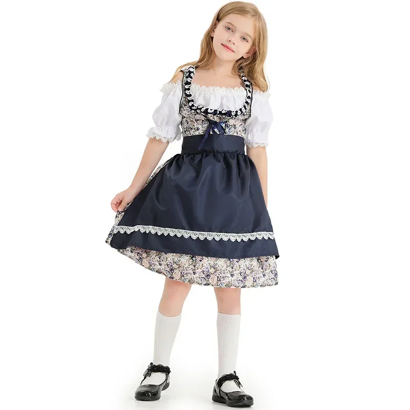 

German Bavarian Oktoberfest Dirndl Beer Skirt For Children