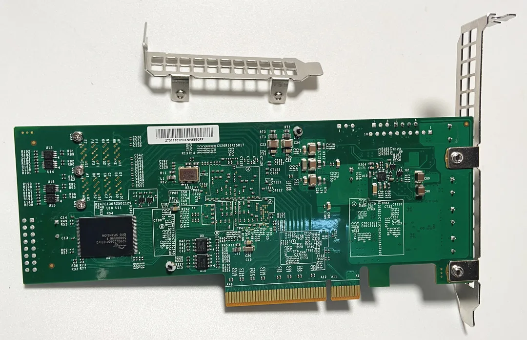 Imagem -04 - Lsi 93008i 12gbps Sas Hba ti Modo Zfs Nas Unraid Mais 8643 Cabo Aoc-s3008l9i Supermicro-aoc-s3008l-l8e L8i