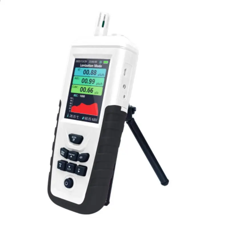 Nuclear radiation detector alarm electromagnetic ionization marble radioactive radiation monitor