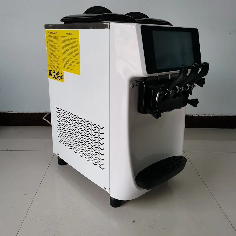 

Commercial multifunctional ice cream machine 2900W desktop soft drink machine restaurant snack bar frozen yogurt machine Automat