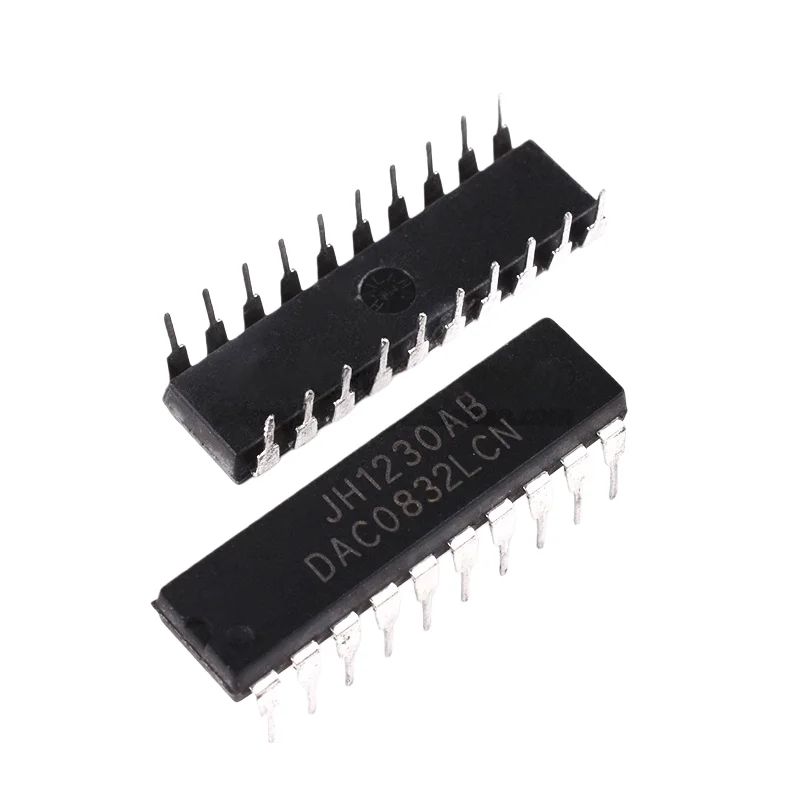 Direct insertion DAC0832LCN DAC0832 8-bit analog-to-digital converter parallel D/A converter DIP-20 chip