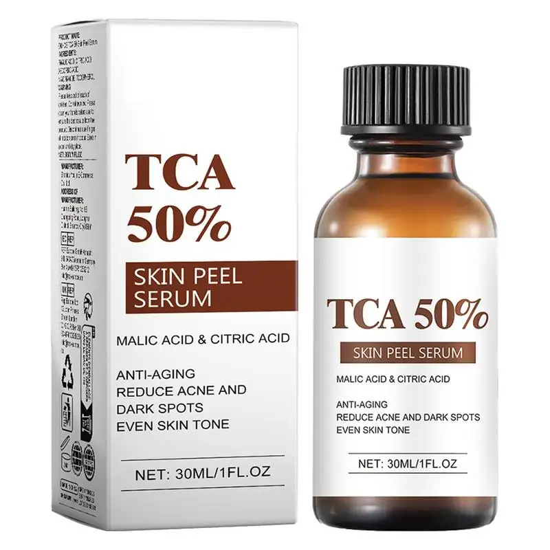 Sérum TCA 50% de 30ml pour le visage, rétrécit les pores, remodelage des pores, resserrement, réparation, minimisant, essence