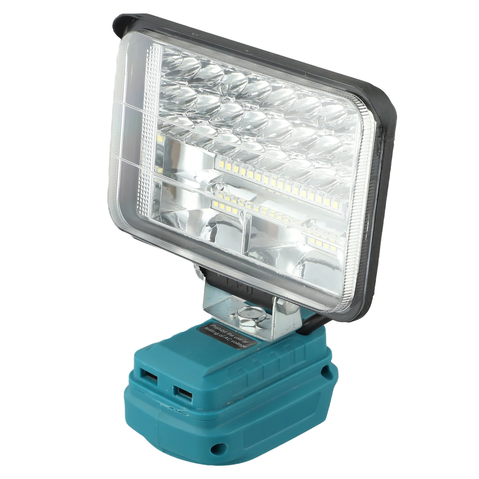 

Compact Cordless LED Work Light featuring USB Charging Ports Designed for 18V Battery Compatibility and Outdoor Use
