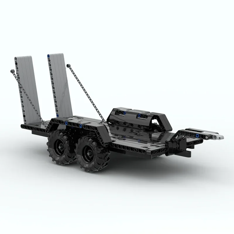 

MOC Technical Pickups F-150 Raptor Small Flatbed Trailer Model Building Blocks DIY 42126 Set Bricks Assembly Children's Toy Gift