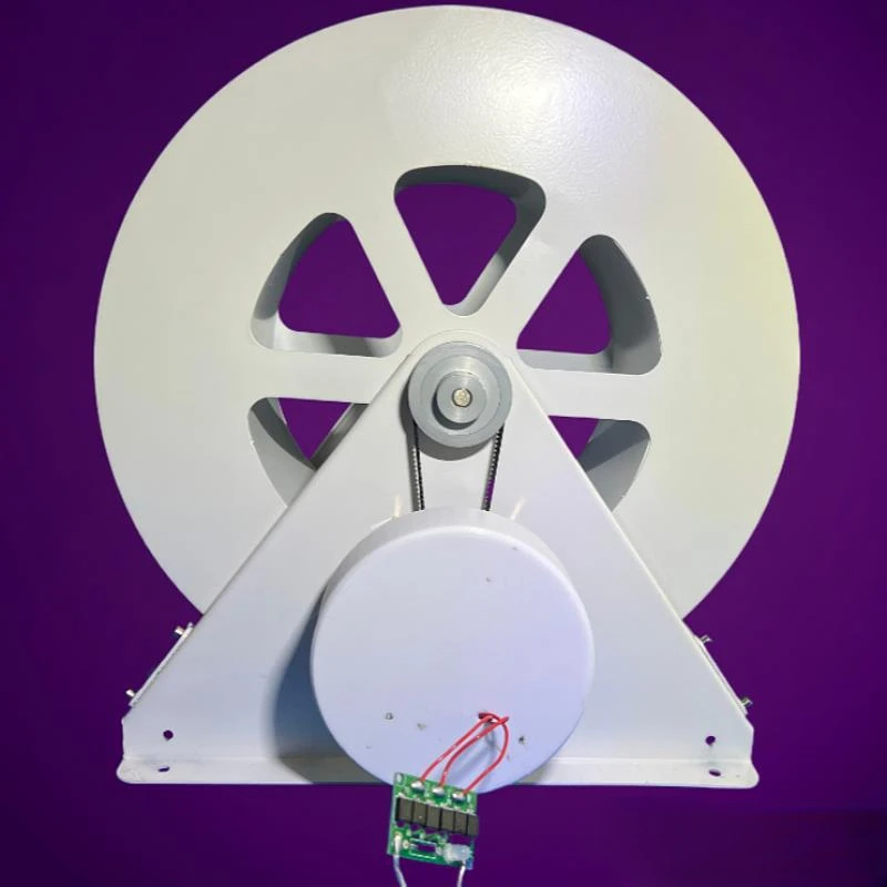 Water wheel corridor, power generation, rockery decoration, hydroelectric production, impact technology, water wheel lighting