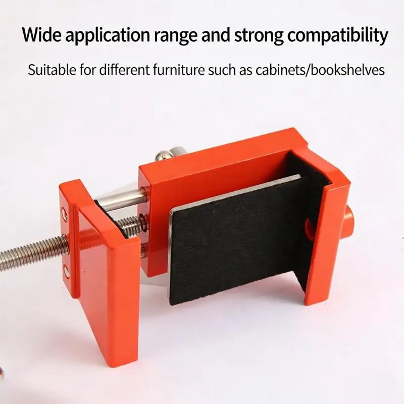 Heavy Duty Anti Slip Bohrvorrichtung Klemme für die Installation von Schränken Holzbearbeitung mit ergonomischem und D2RD – Detail 8