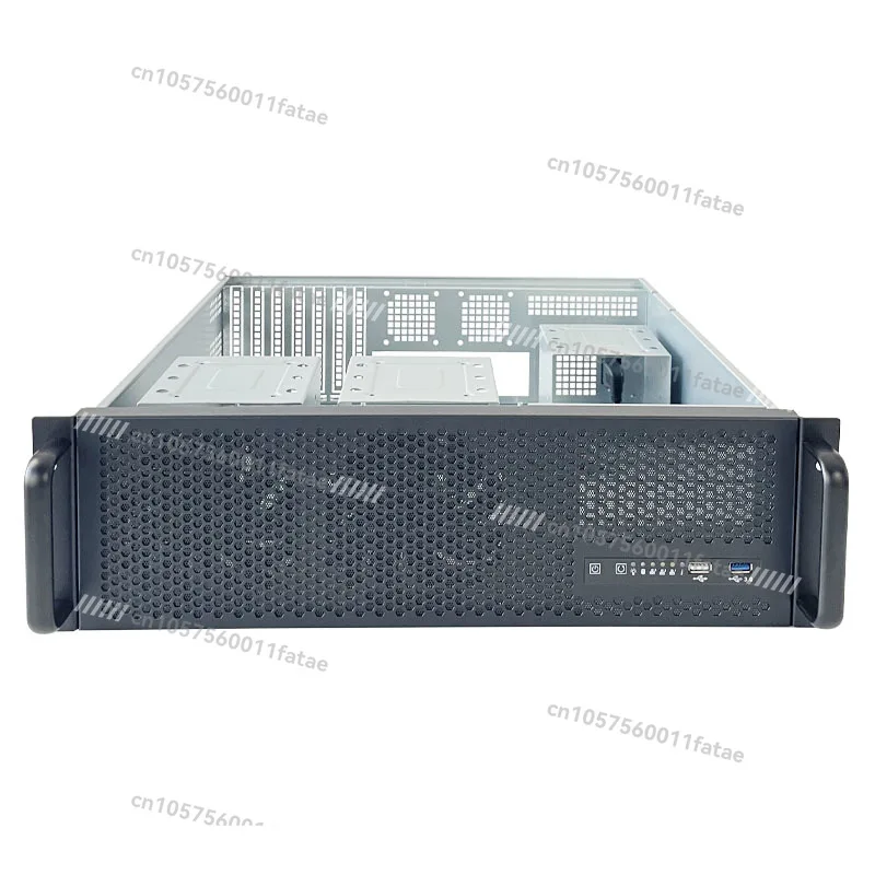 

Industrial Control Server Chassis 9 Hard Drive Slots ATX/2U Power Supply 45cm Depth Chassis Fan USB Port Workstation Rack