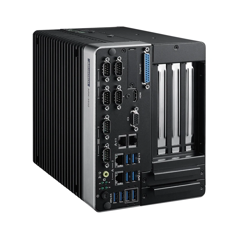 Advantech Ark-3532B Customized Industrial Embedded Mini Pc  10Th Gen Xeon W/Core I Lga1200 Fanless Mini Box Pc