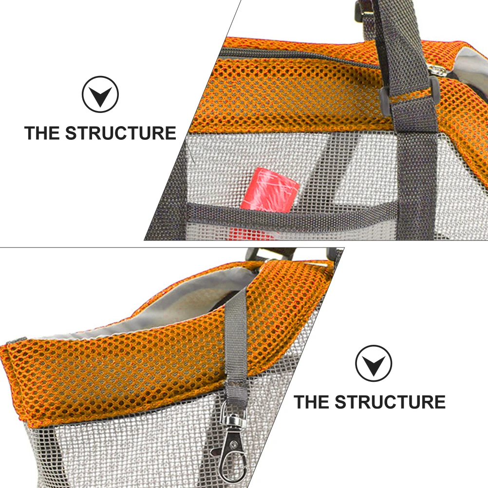 

Pet Carrier Bag Large 12kg Breathable Mesh Tote Cage for Dog Cat Small Puppy Travel H held Outdoor Portable Pet Supplies