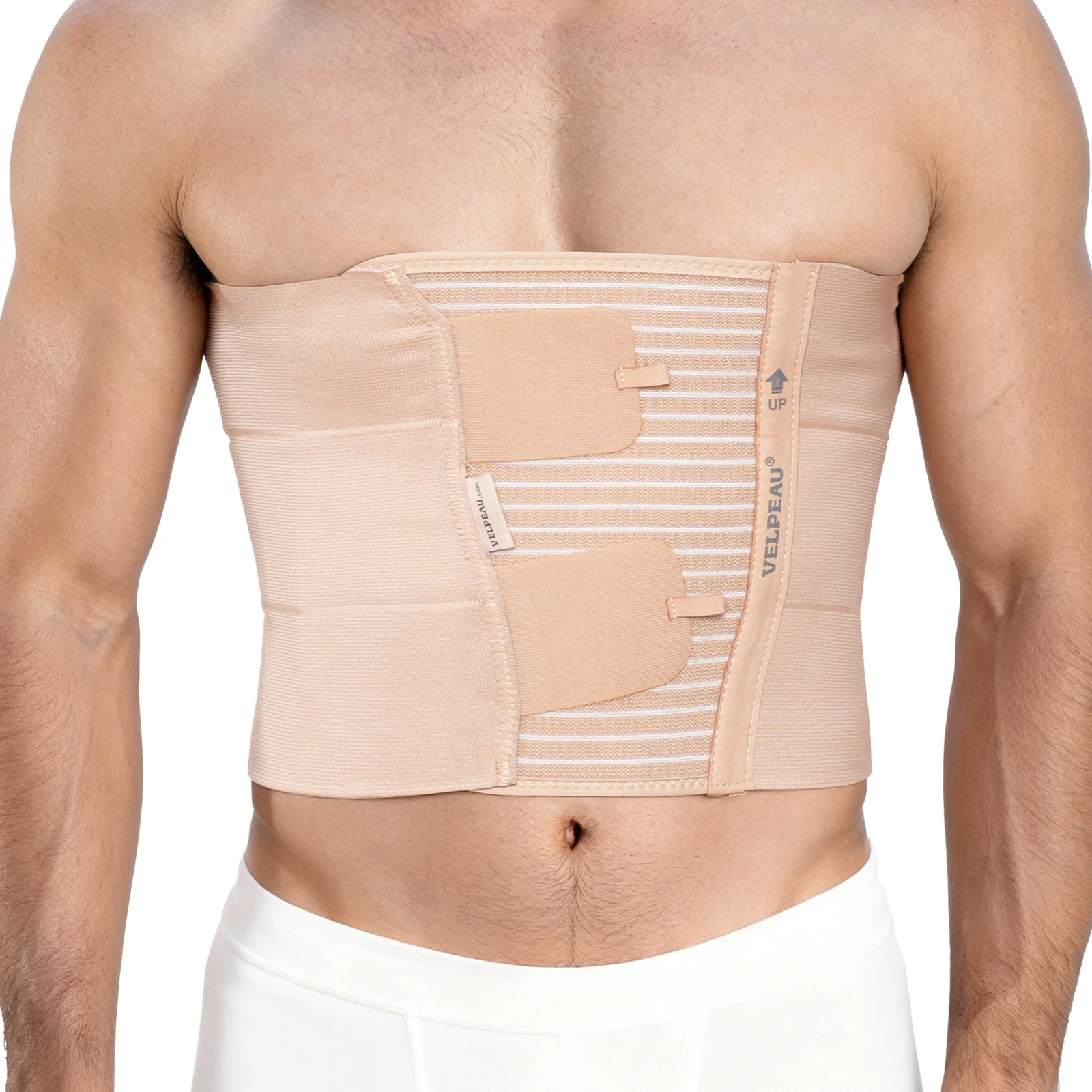 

VELPEAU Rib Fixation Belt for Rib and Thoracic Cage Injuries, Chest Wall Compression Belt for Costochondritis Relief