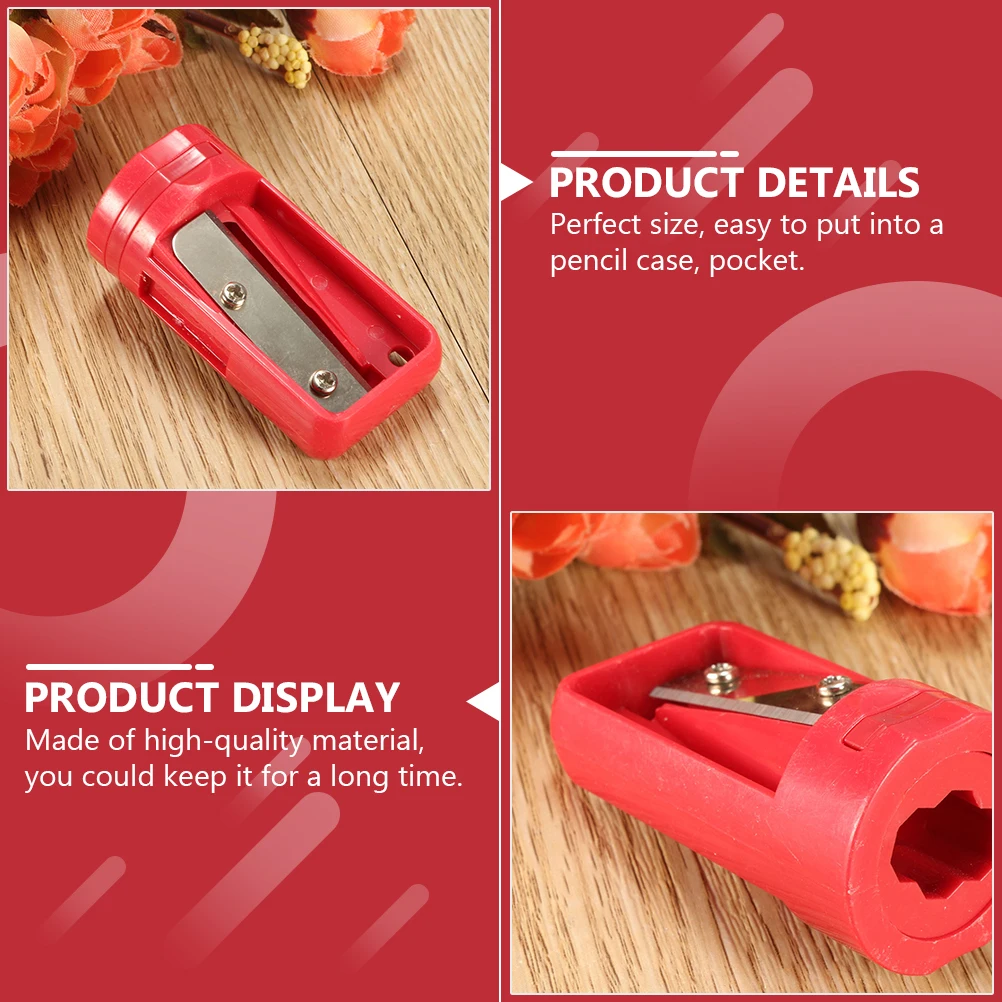 

2 PCS Pencil Sharpener Premium Kids Portable Aldult Adults Lightweight School Children Stationery