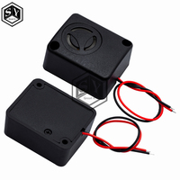 Anti-theft Car Burglar Alarm 6/12/15V 120dB Active High Decibel Buzzer Safe Box Burglar Alarm Car Accessories QSI-4840