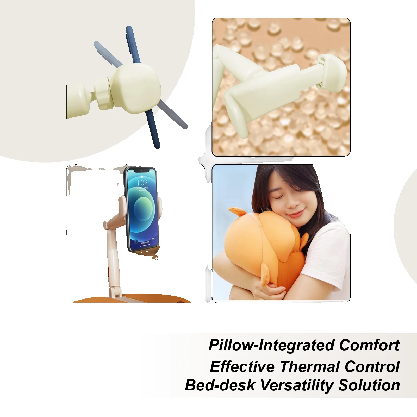 

Tablet Stand Pillow Folding Mount Cushion For Phone Tablet Mount Reading Cushion For Bedroom Couch Classroom Travel Kitchen