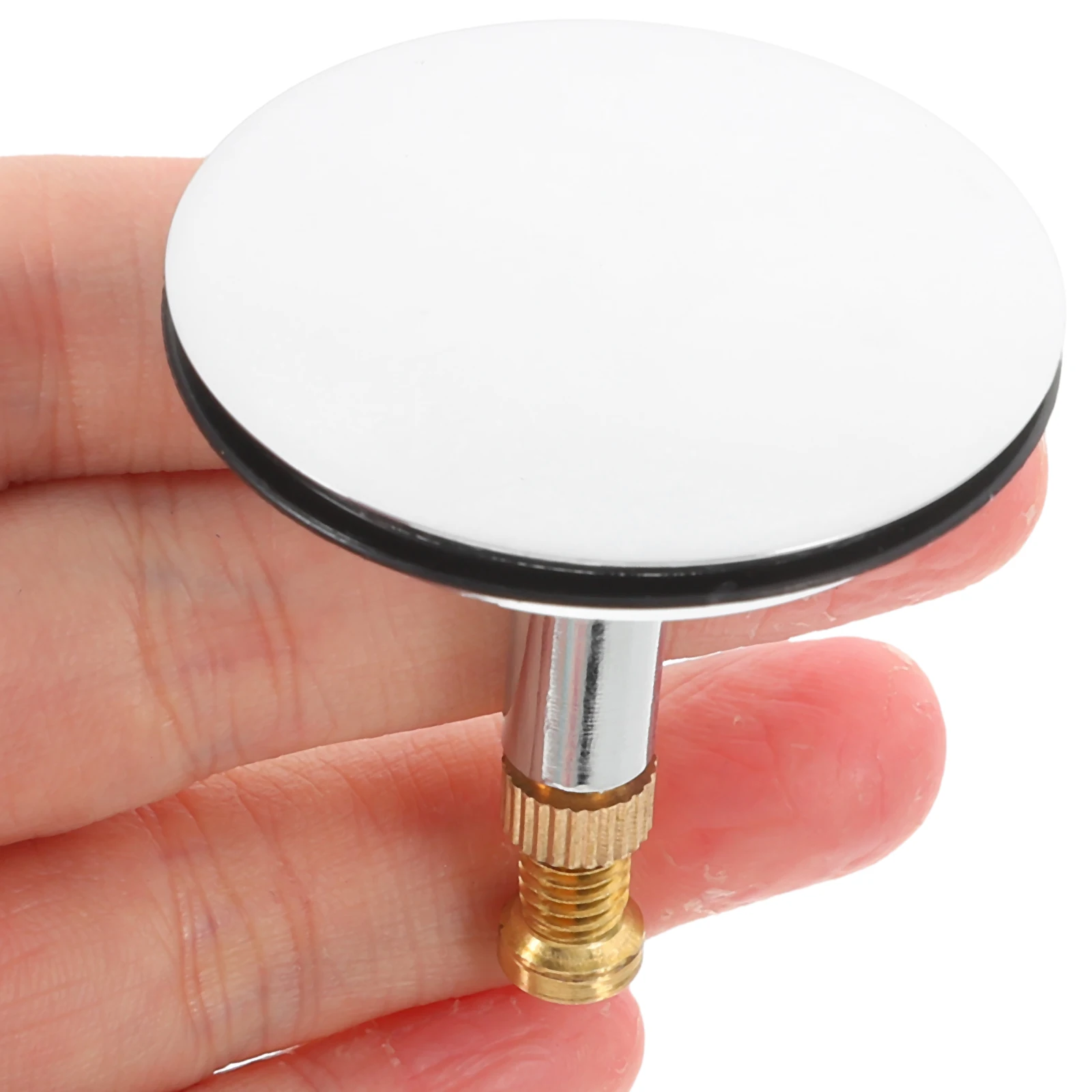 

Bathtub Drain Stopper Replacement Adjustable 4455Mm Rotary Copper Bath Plug Sink Hole Cover Bathroom Kitchen Fixtures