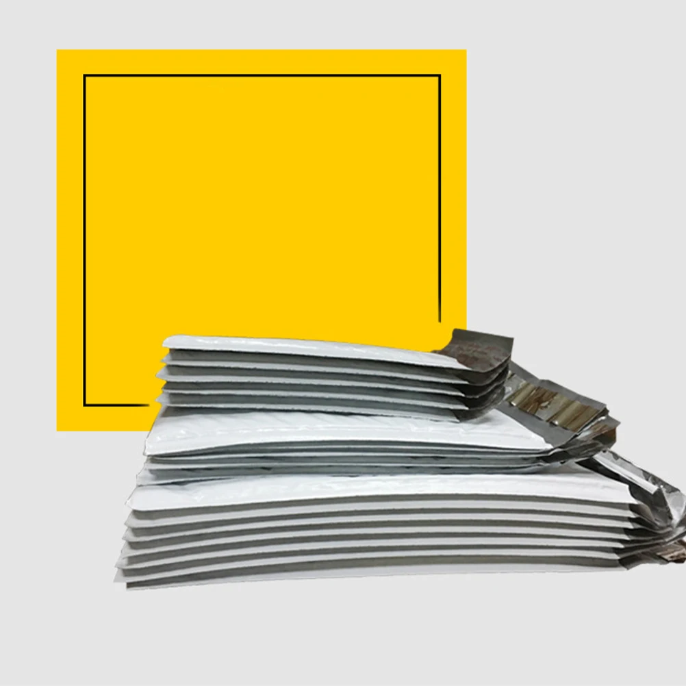 

100 PCS Bag Office Mailing Envelopes Waterproof Bubble Mailer New Material Protective Sturdy Padded