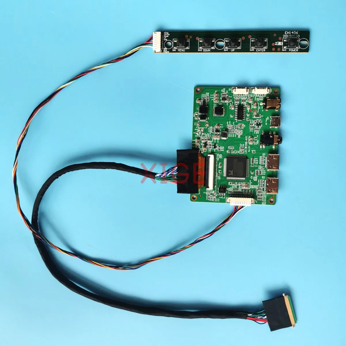 

Для LTN156AT24-501/801/L01/P01 HDMI-мини 40-контактный LVDS 1366x768 15,6 "дисплей для ноутбука USB микродрайвер контроллер плата комплект DIY