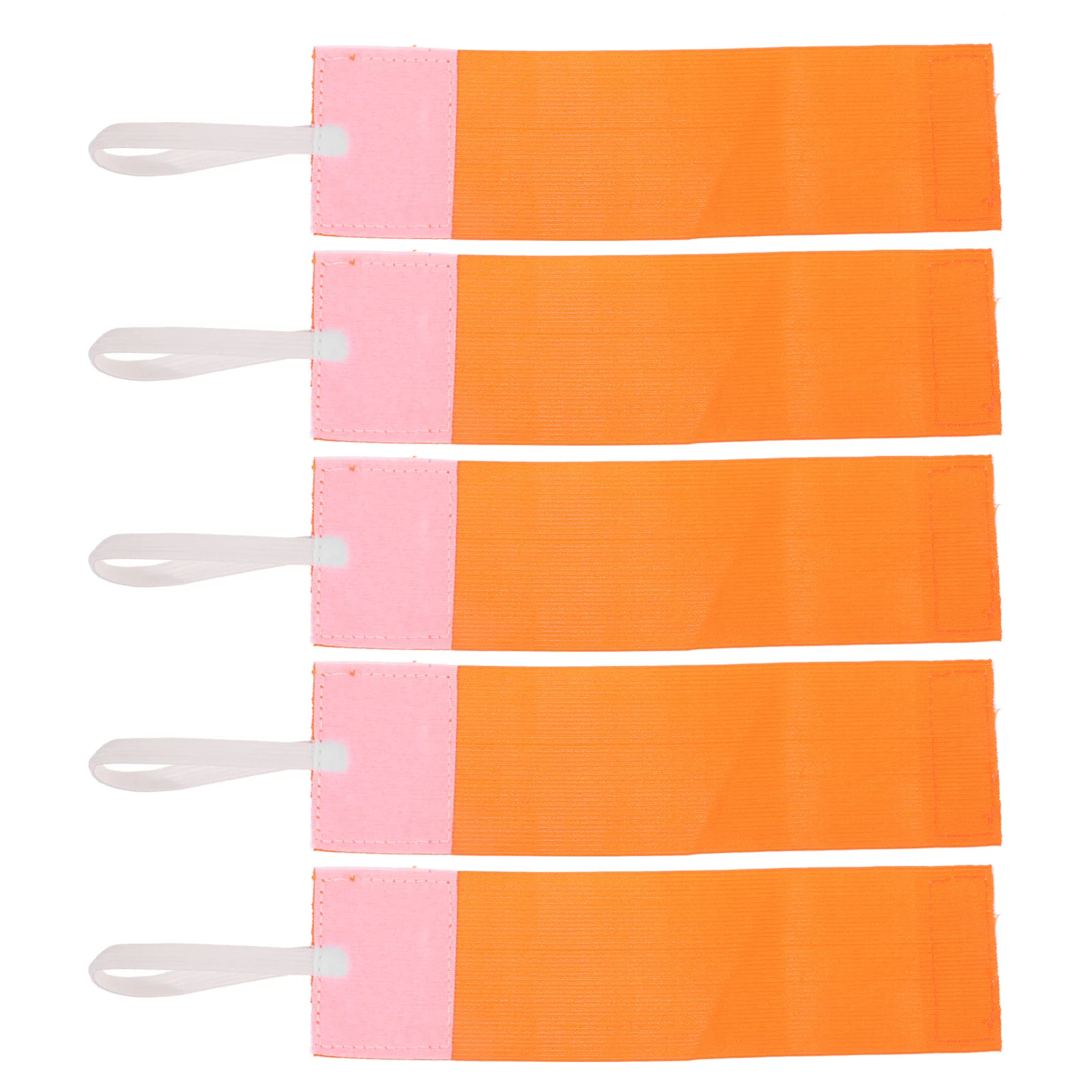 

5pcs Anti-slip Youth Soccer Team Sports Sports Match Supplies Adjustable Armbands For Captain Arm Band Leader Supplies