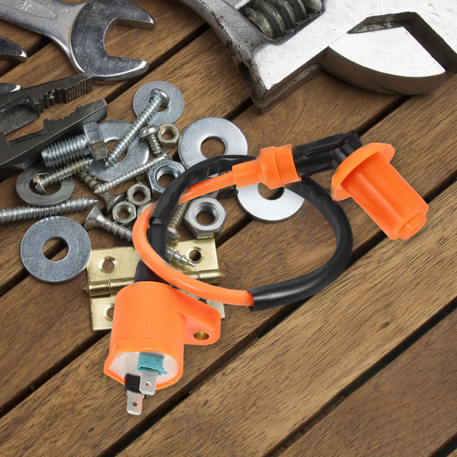 

1Set Ignition Coil Kit High Performance Racing Spark Plug Kit for 50-150cc Atvs Scooters Go Karts Atv Modified Accessory