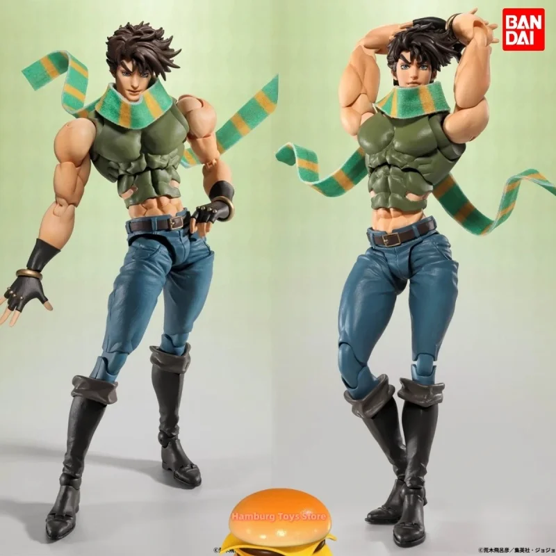 

BANDAI JoJo's Bizarre Adventure S.H.Figuarts SHF Joseph Joestar Action Figures Ornament Collectible Model Toy