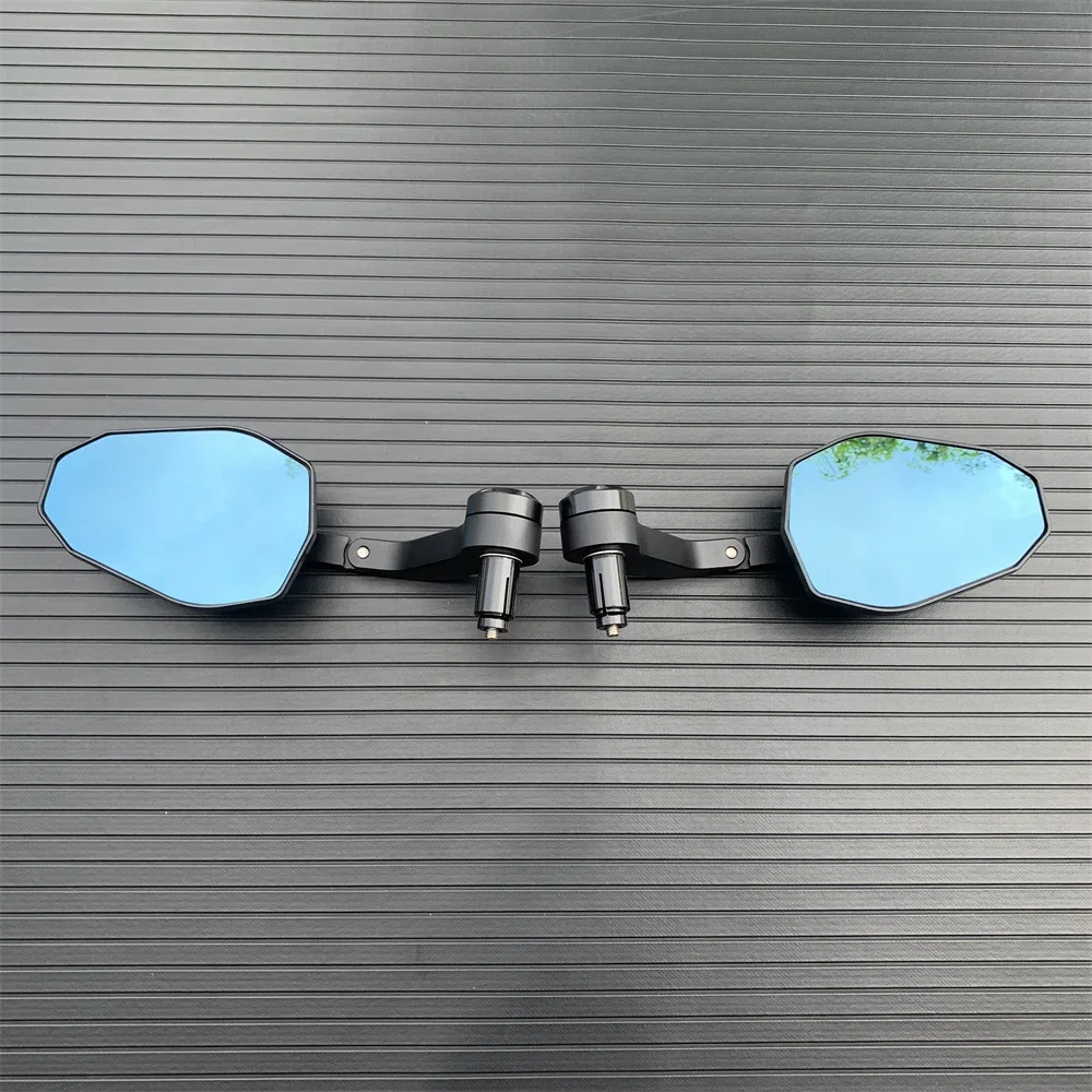 Motorcycle CNC Rear View Side Mirrors Handle Bar End Mirror Fit For Ducati Monster 695 696 796 797 821 1100 1200 1200S 1200R S2R
