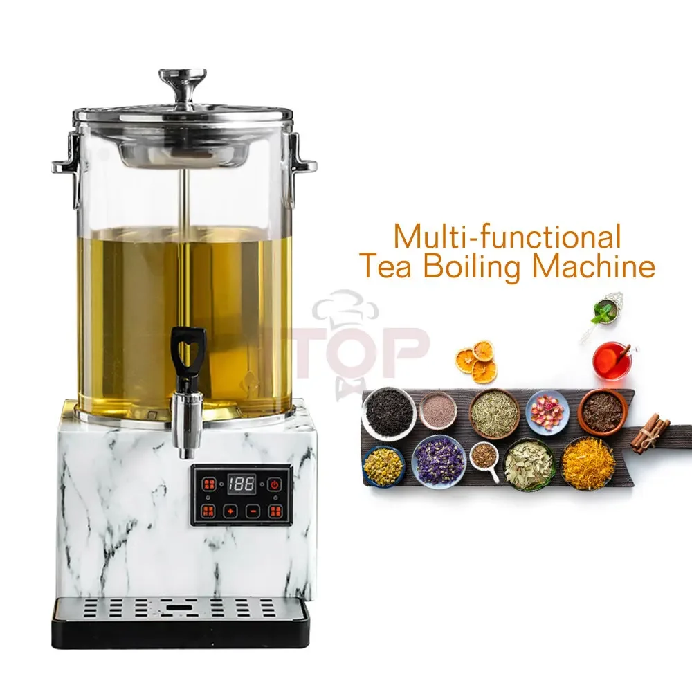 Automatic Tea Brewing Machine 10L Multi-functional Tea Boiling Machine Commercial Coffee Tea Boiler