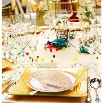 zoofox 25dílné santálové vějíře, dřevěný ruční skládací vějíř se střapci a dárkovými taškami, vintage ruční vějíř na svatební dárky 6 nejlepší prodej dřevěný ruční vějíř - №1