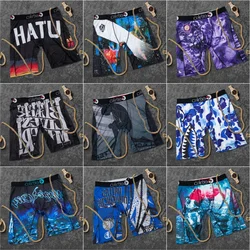 Men Underwear Boxershorts Fashion Printed Men's Panties Lingerie Plus Size L-3XL Underpants Male Breathable Man Boxers Trunks