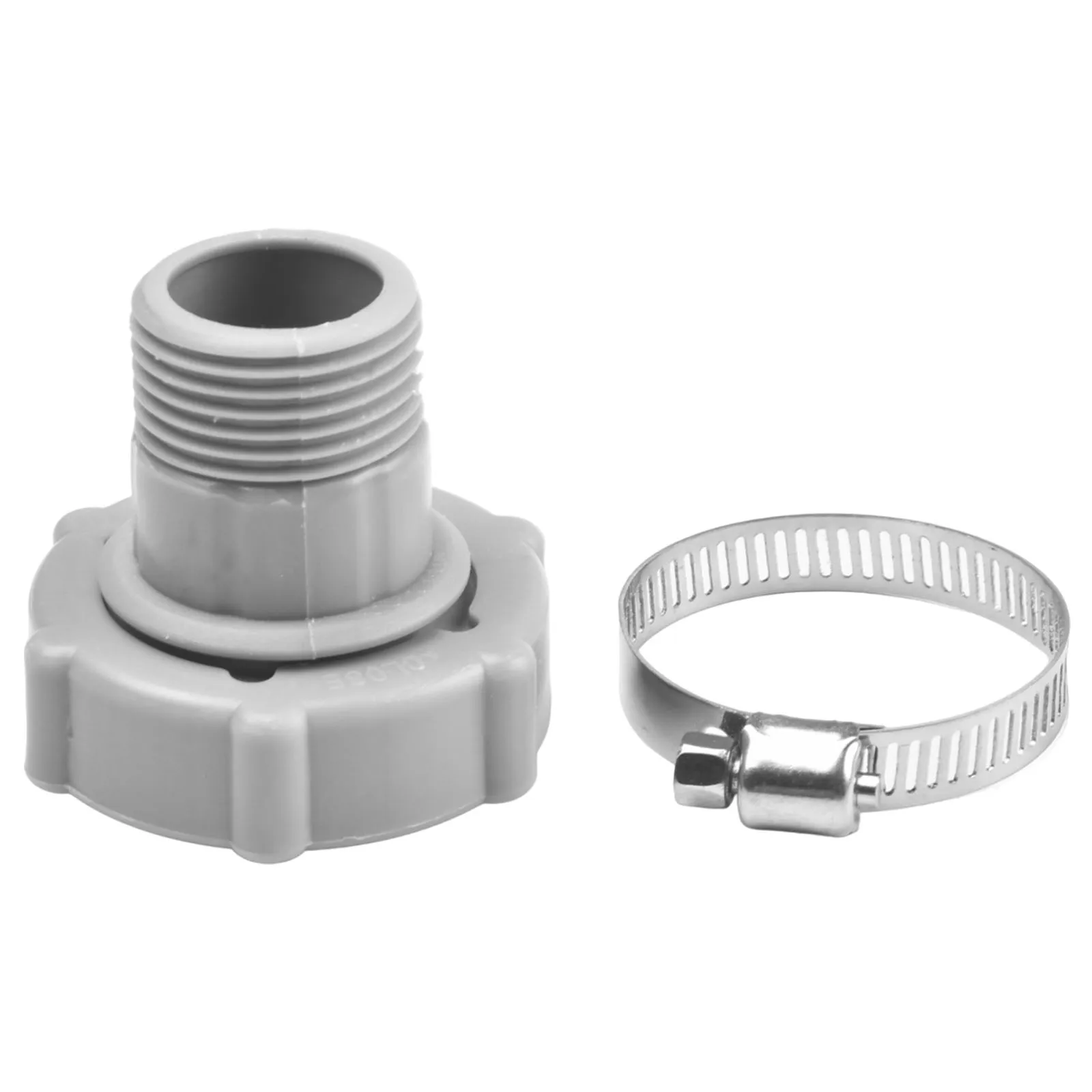 

Efficient Swimming Pool Drain Connector Adapter for Coleman P6 Series with Sturdy Hose Clamp for Quick Water Changes