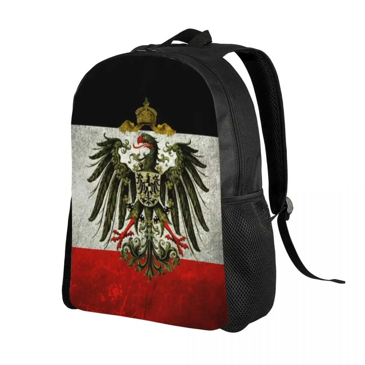 German Empire Flag Germany Travel Backpack Men Women School Laptop Bookbag College Student Daypack Bags