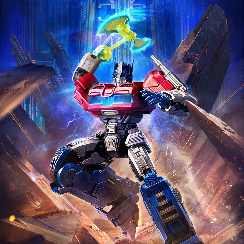 In Voorraad 2025 Nieuwe Blokees Legend Edition Transformers EEN Optimus Prime Model Actiefiguren Sound Wave Verzamelen Echt Speelgoed Cadeau