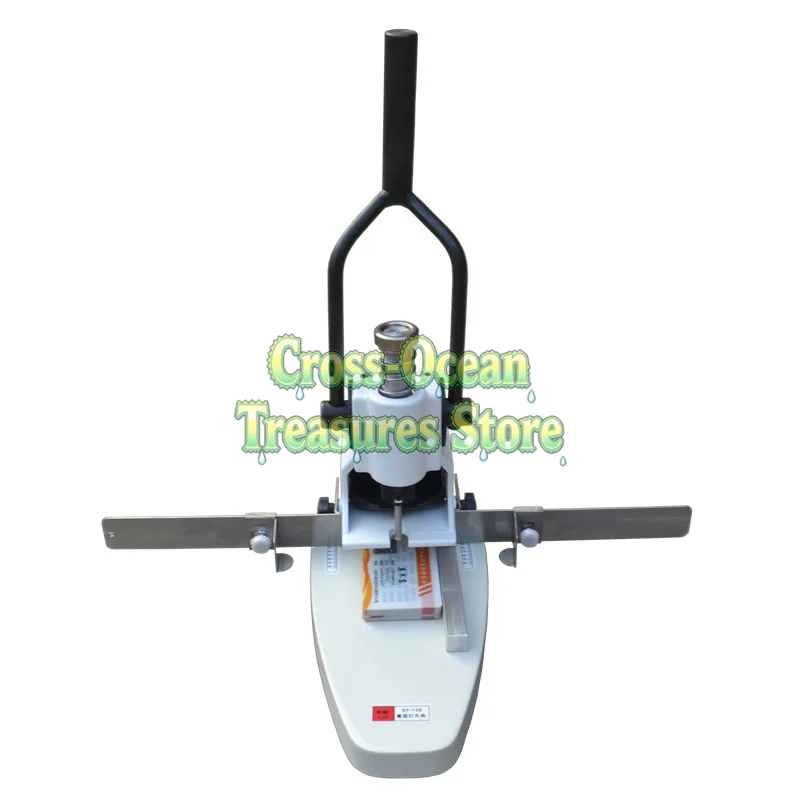 

Машина для штамповки тканевых бирок T30, ручная машина для штамповки и штамповки с одним отверстием