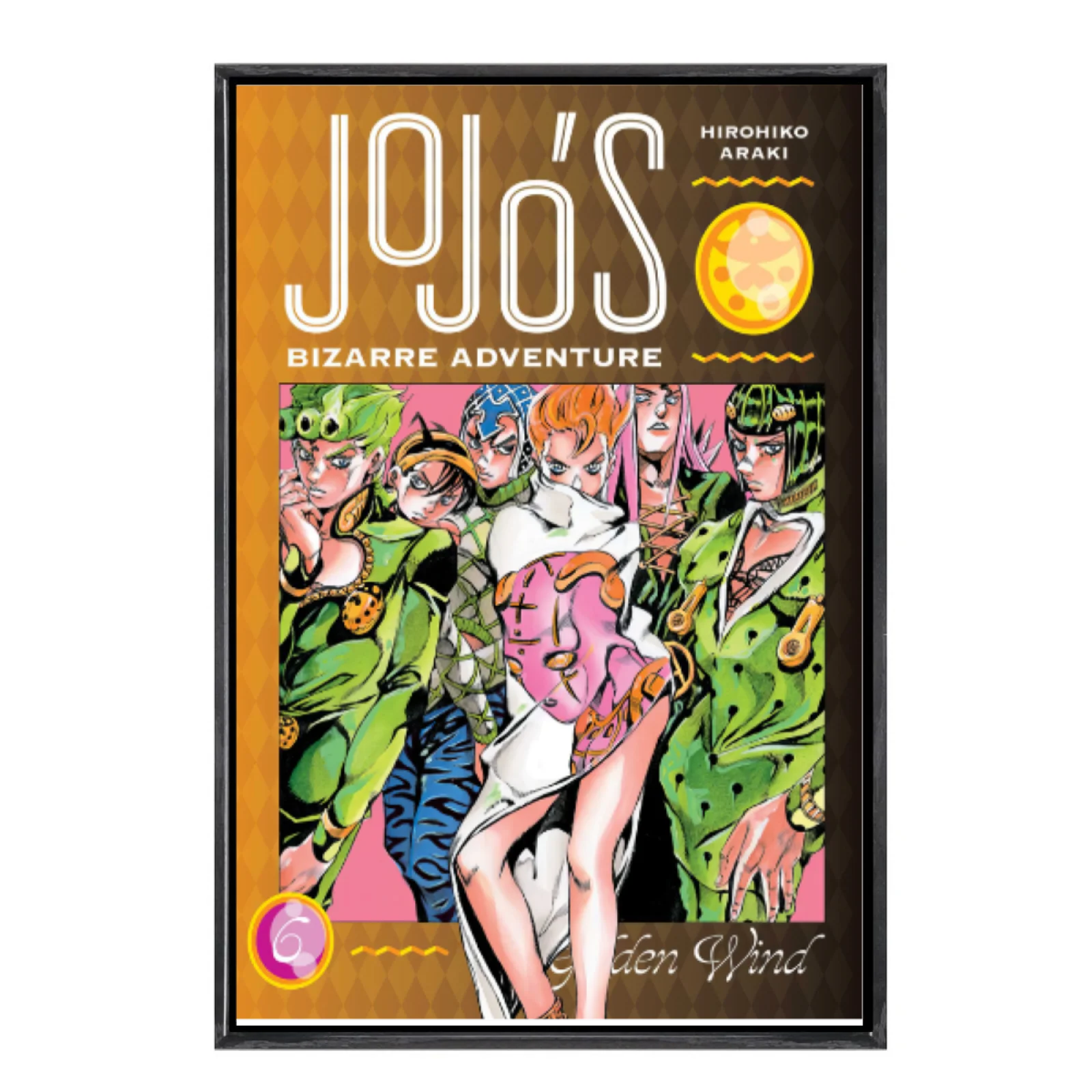 

Japanese Manga Jojo's Bizarre Adventure Multi-Size Canvas Poster Double Framed Wall Art Home Decor Home Decor