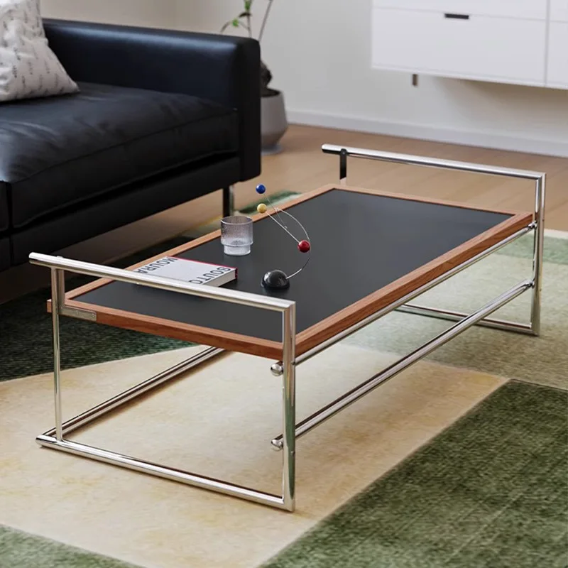 Solid wood folding Irene coffee table, household living room, small apartment medieval tea table