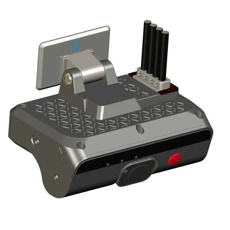 2K Ai Dashcam Blackbox 1080P ADAS DSM التعرف على الوجه DVR نظام المساعدة في القيادة المتقدم